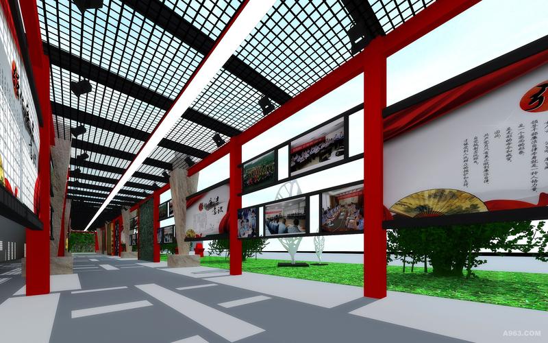 壁纸引擎3d展览长廊怎么制作的(壁纸引擎3d展览长廊怎么换图片)  第2张